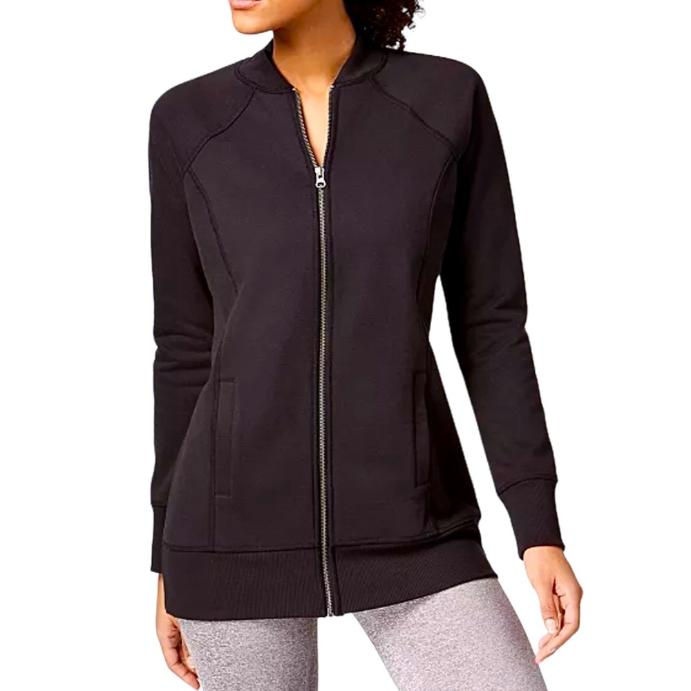 IDEOLOGY Long-Line Sweatshirt Jacket, Created for Macy's Size 3X